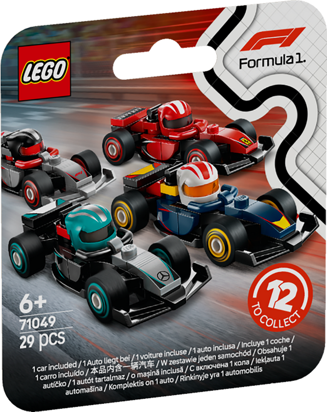 LEGO F1® Collectible Race Cars 71049L