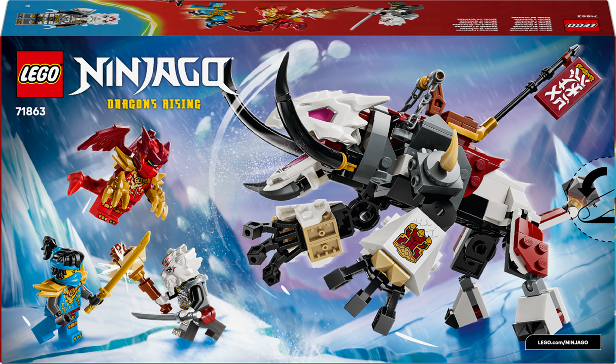 LEGO Ninjago Zilvar and Grimtak the Dragon Beast 71863L