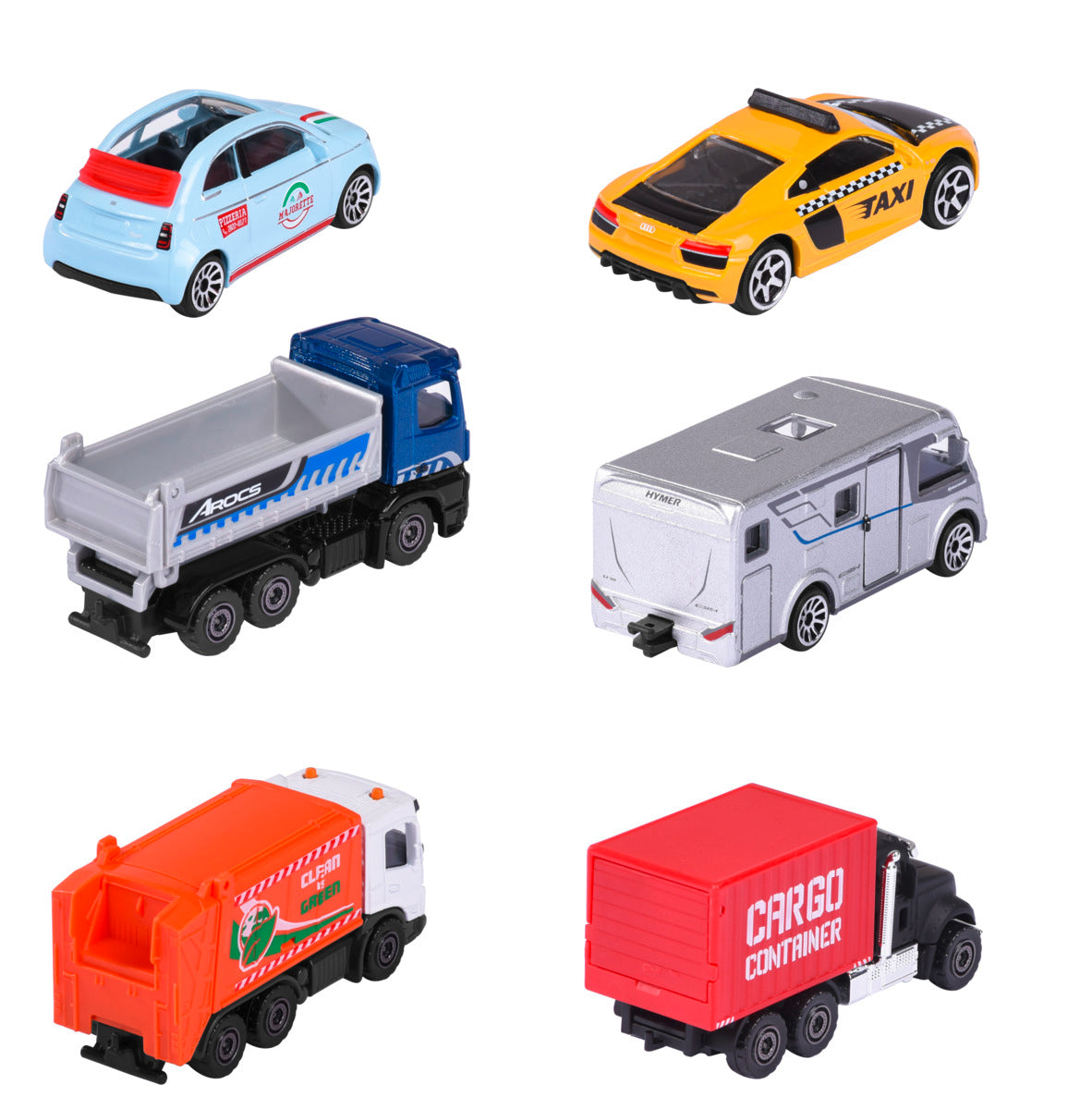 Majorette City Cars 6 Different 212057500B