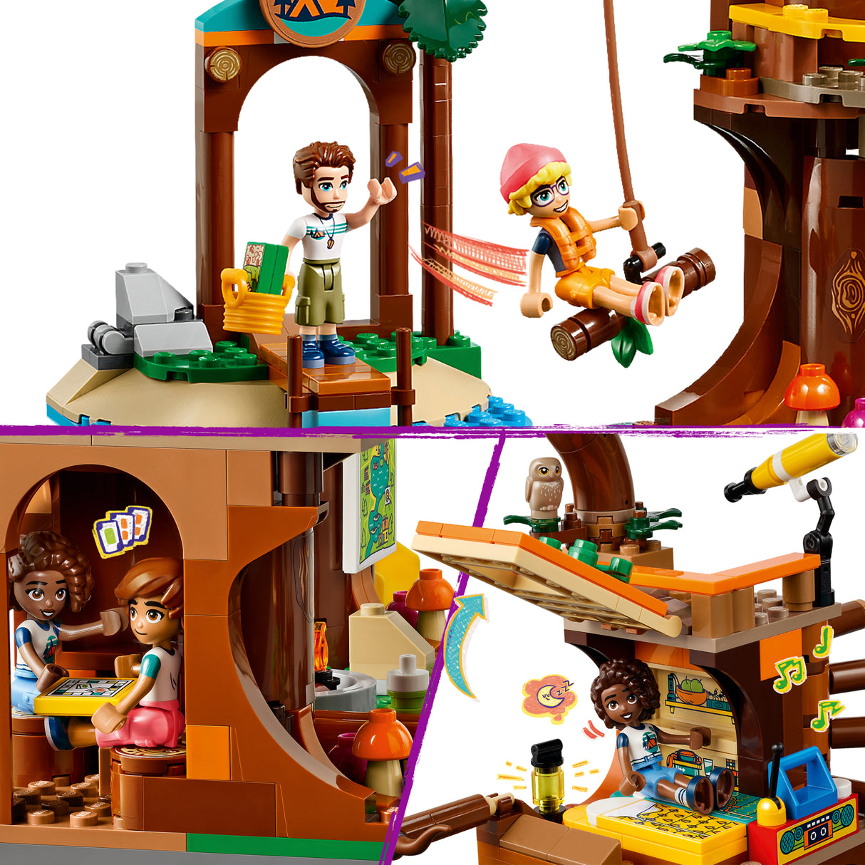 LEGO Friends Adventure Camp Tree House 42631L