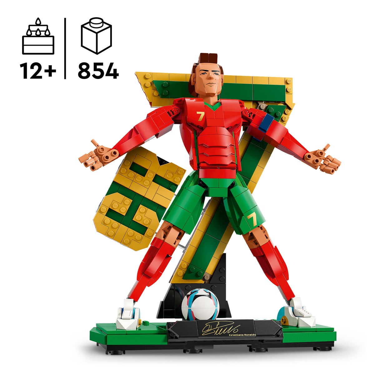 LEGO Editions Cristiano Ronaldo – Soccer Legend 43016L