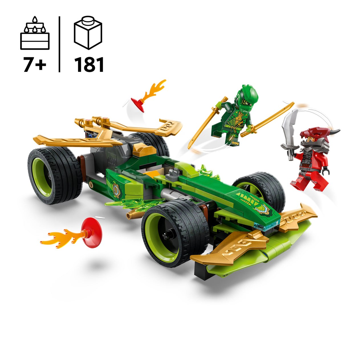 LEGO Ninjago Lloyd's Pull-Back Race Car 71828L