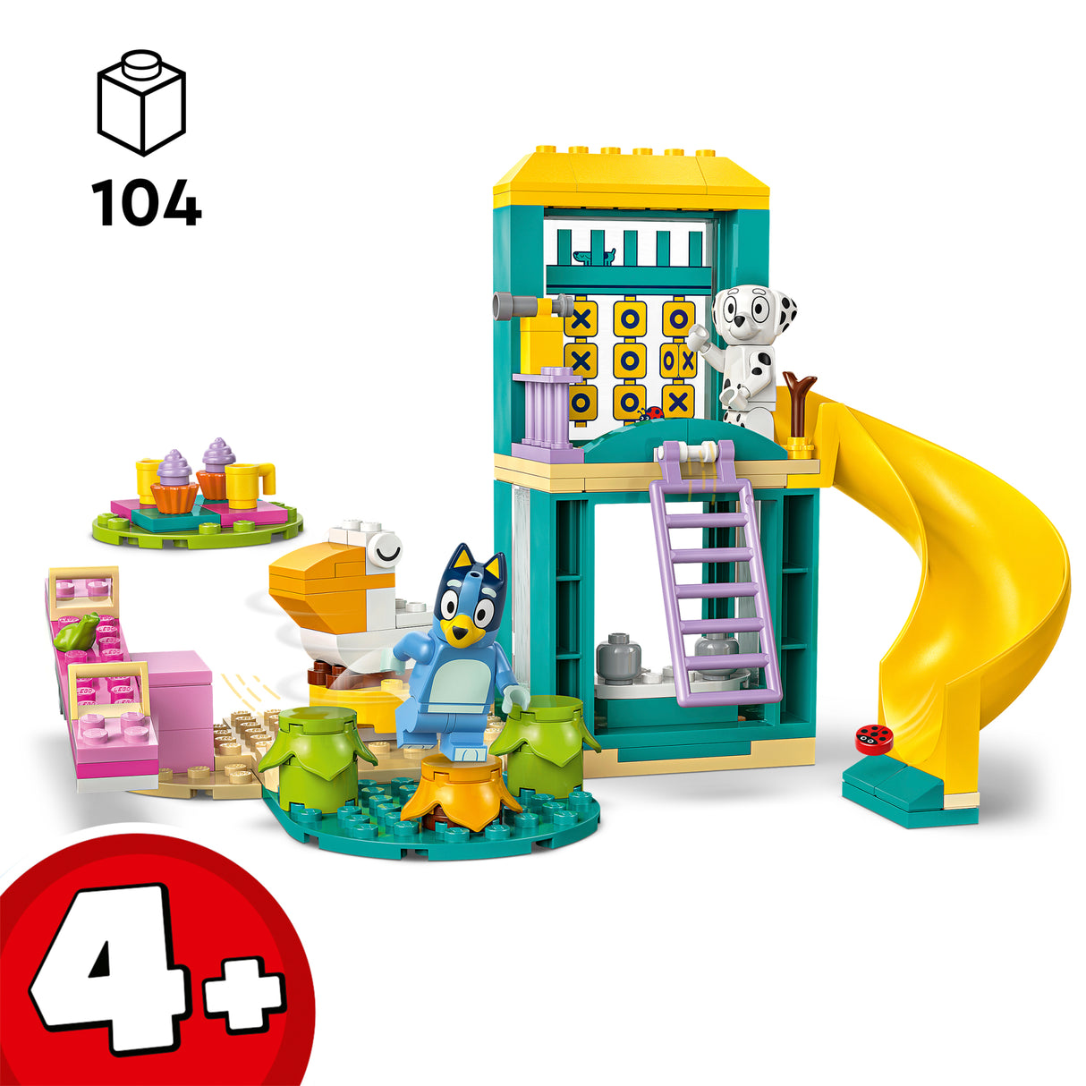 LEGO 4PLUS Playground Fun with Bluey and Chloe 11201L