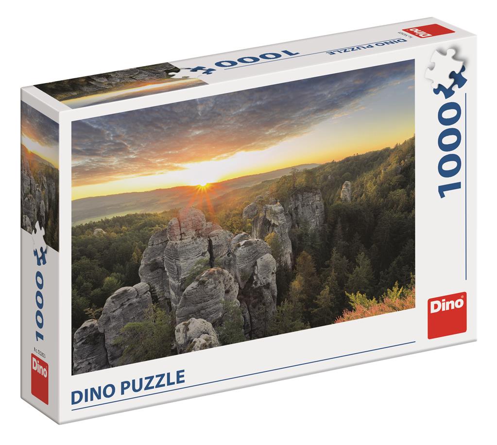 Dino Puzzle 1000 pc Rocky Mountains 53282D