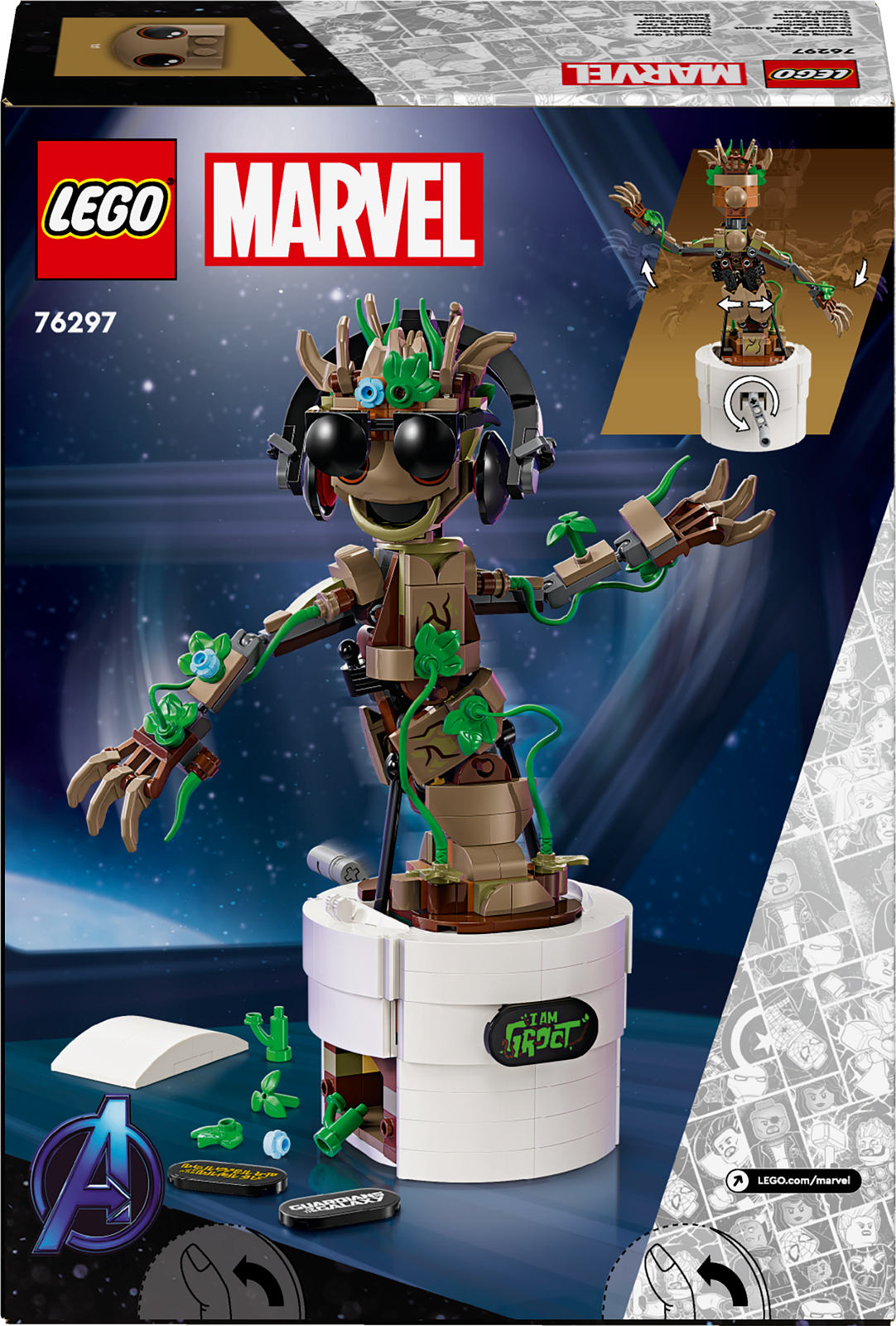 LEGO Super Heroes Dancing Groot 76297L