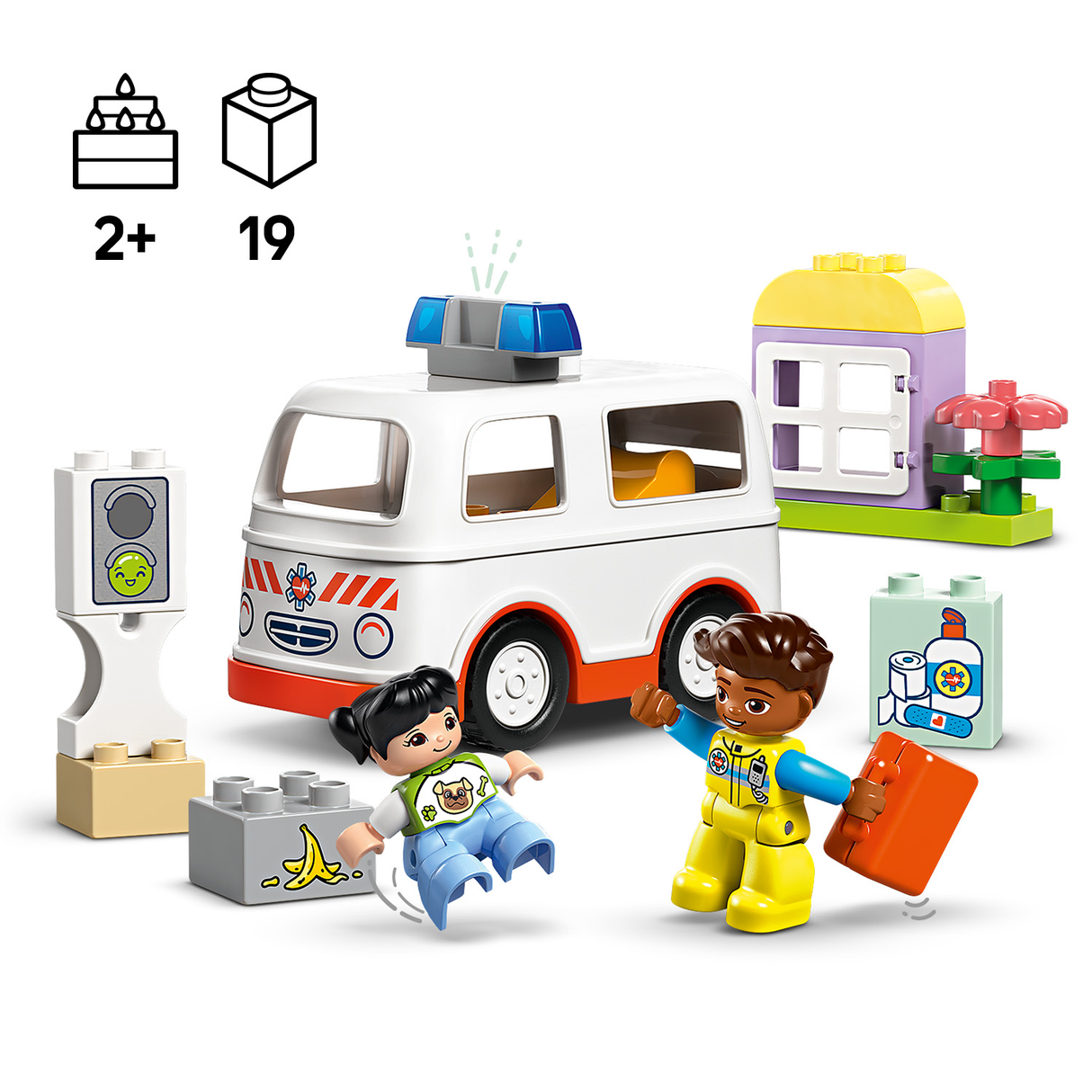 LEGO DUPLO Ambulance & Driver 10447L