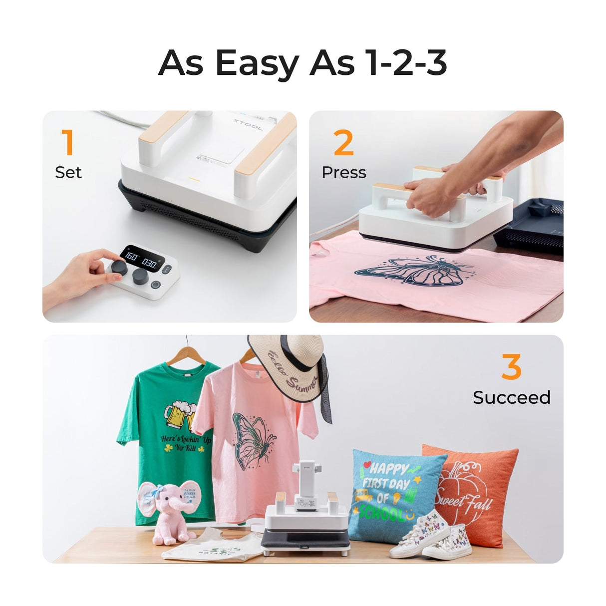 xTool Heat Press All-in-One Kit P5010328