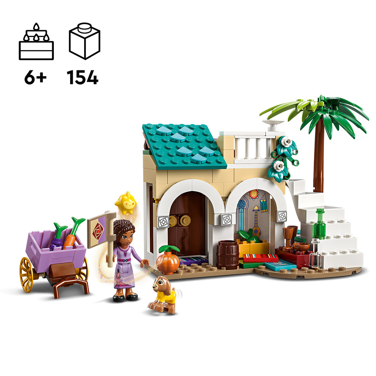 LEGO Disney Asha in the City of Rosas 43223L