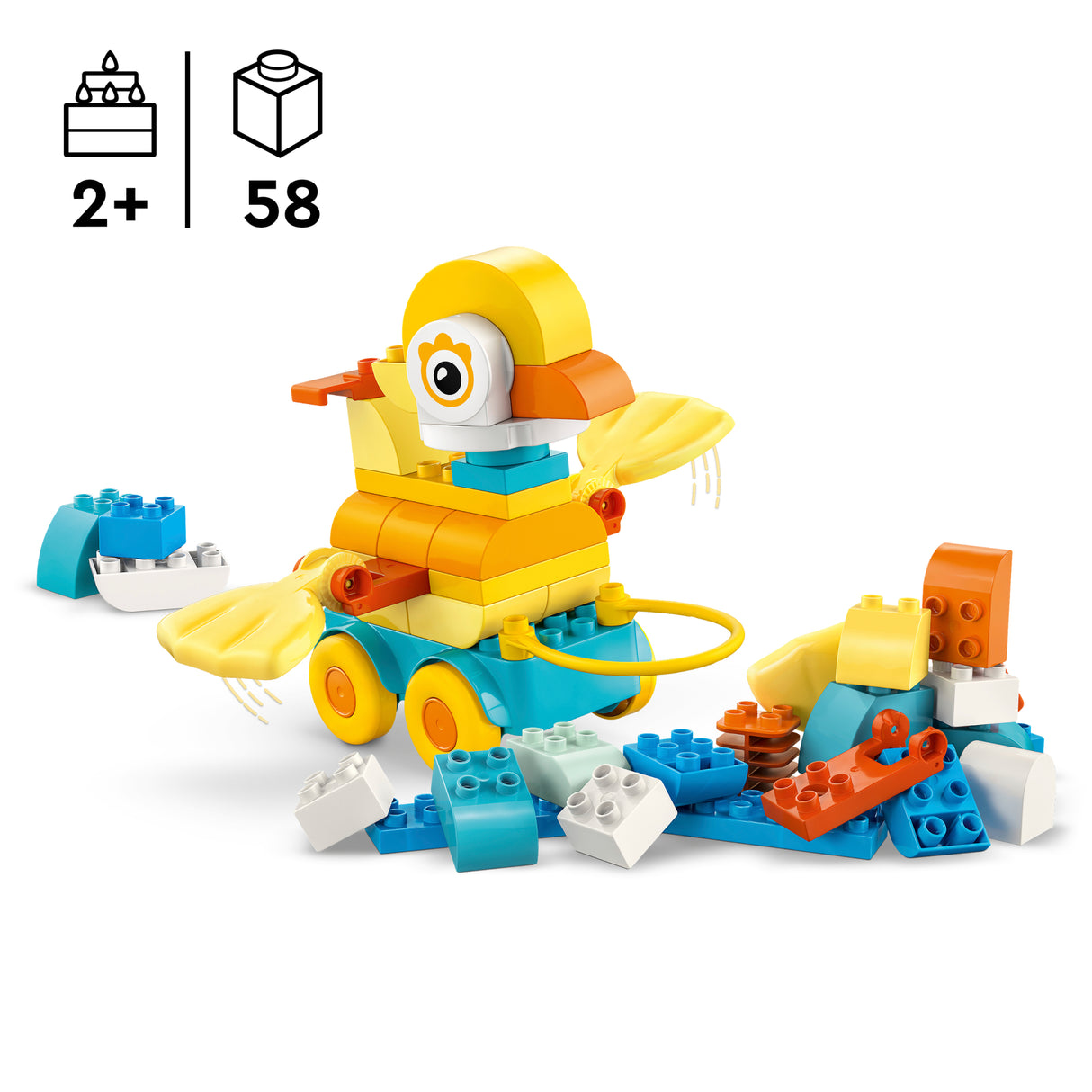 LEGO DUPLO 3in1 Animals on Wheels 10448L