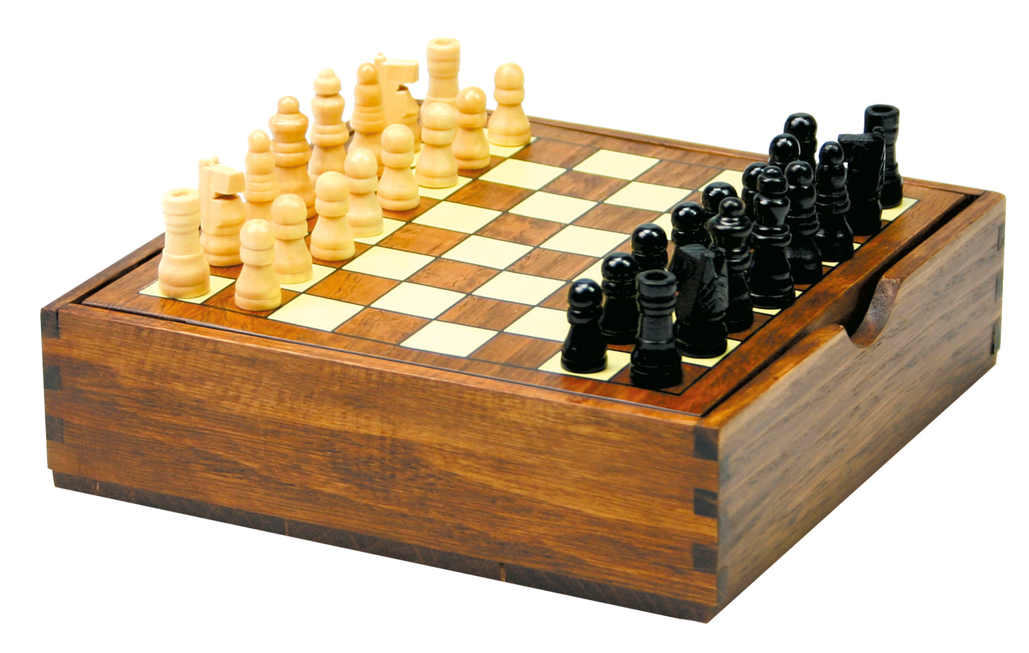Tactic Wooden Classic Chess (small) 14024T