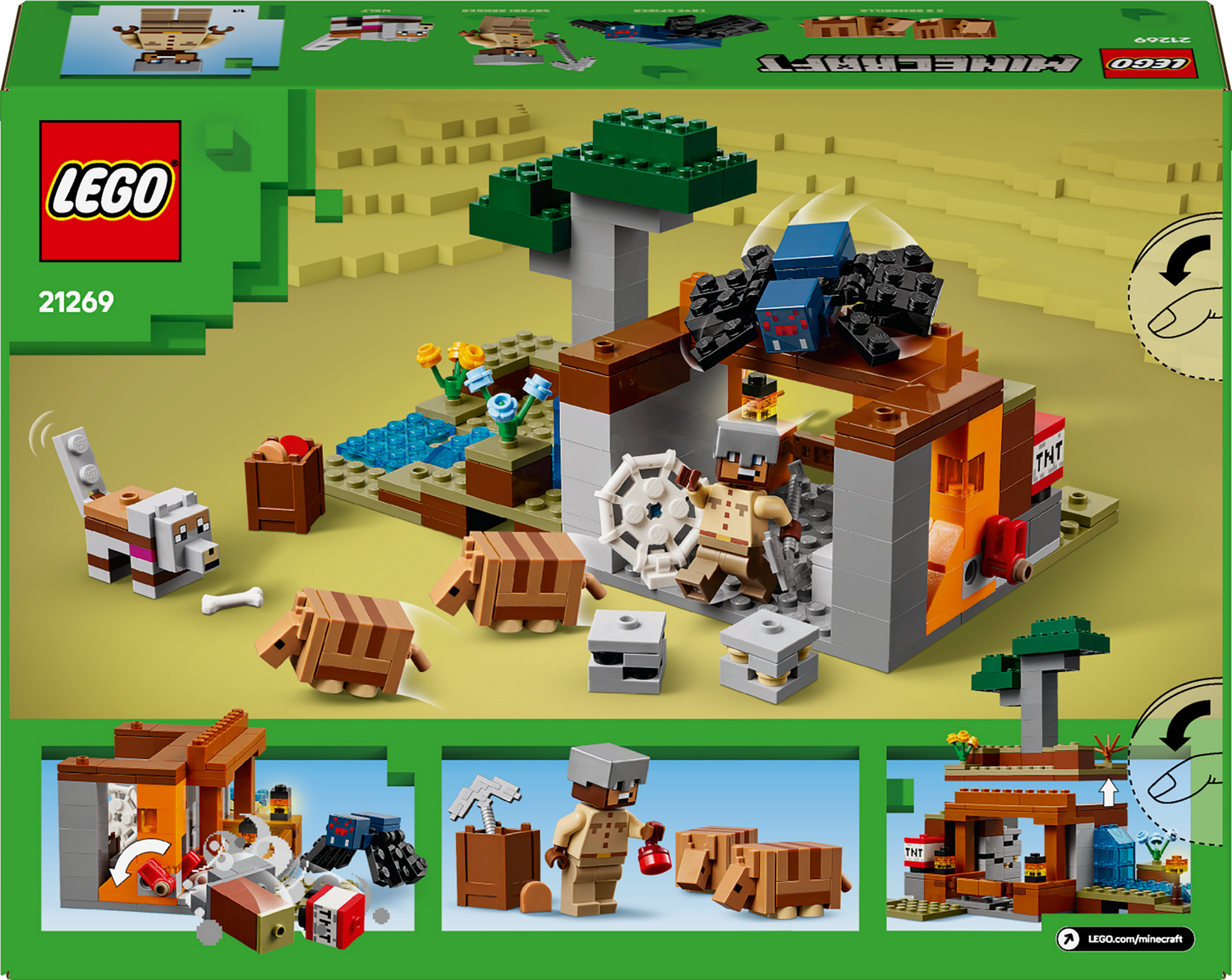 LEGO Minecraft The Armadillo Mine Expedition 21269L