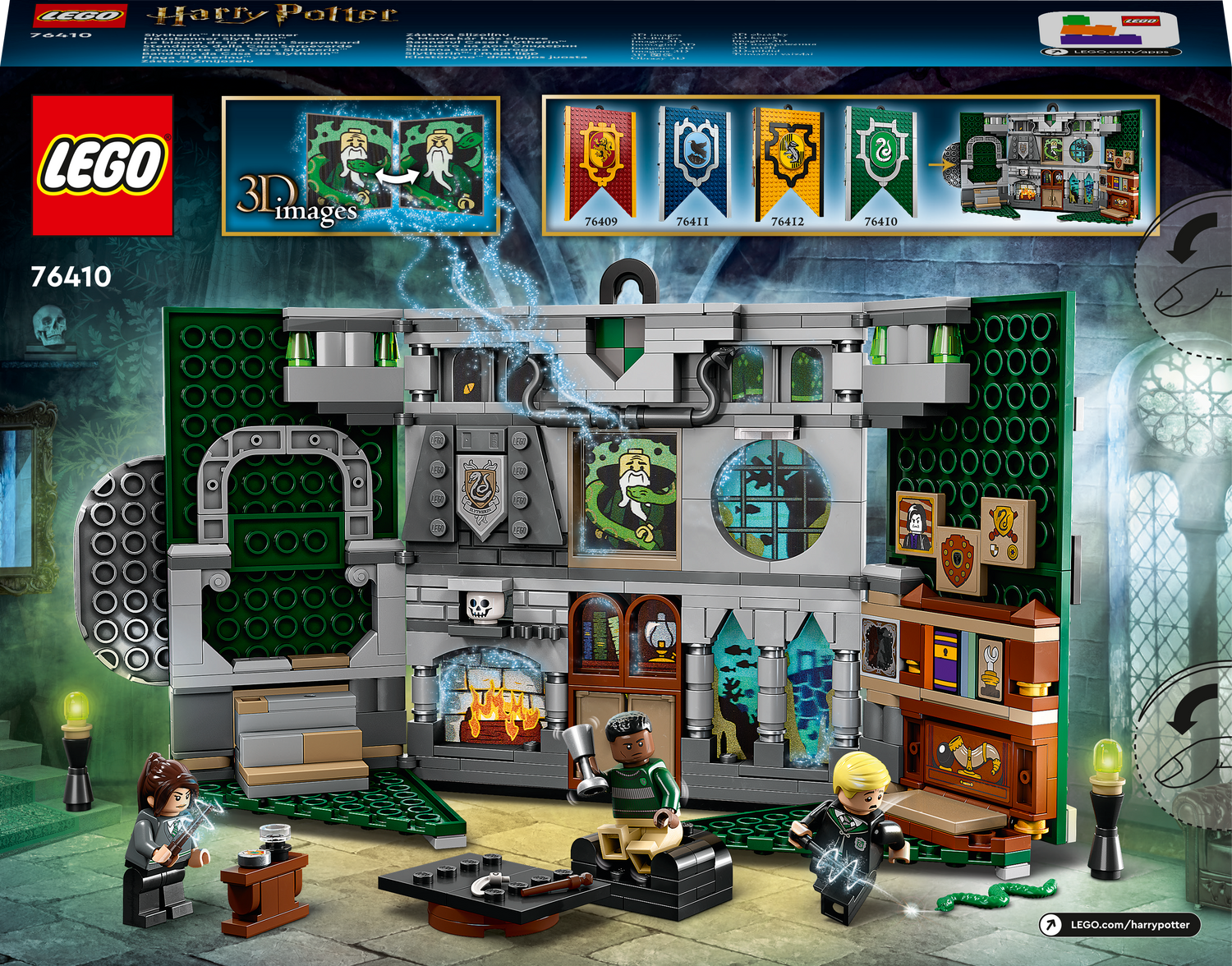 LEGO Harry Potter Slytherin House Banner 76410L