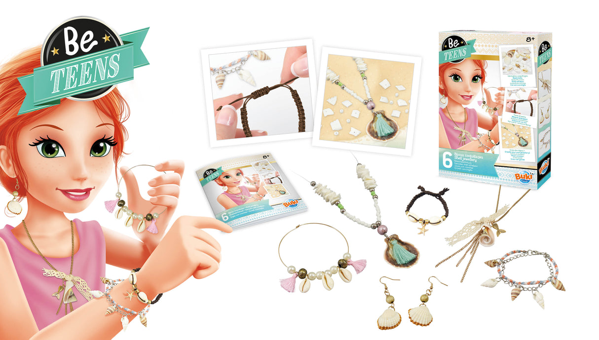 Buki Buki Handicraft set Shells BE122I