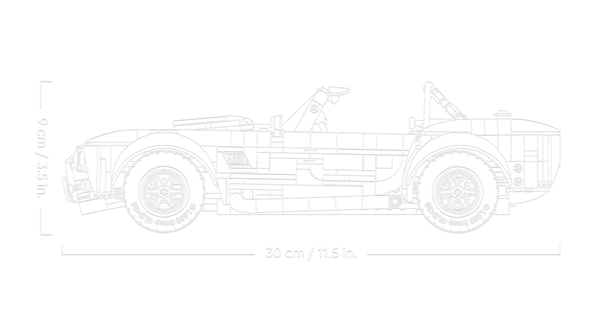 LEGO Icons Shelby Cobra 427 S/C 10357L