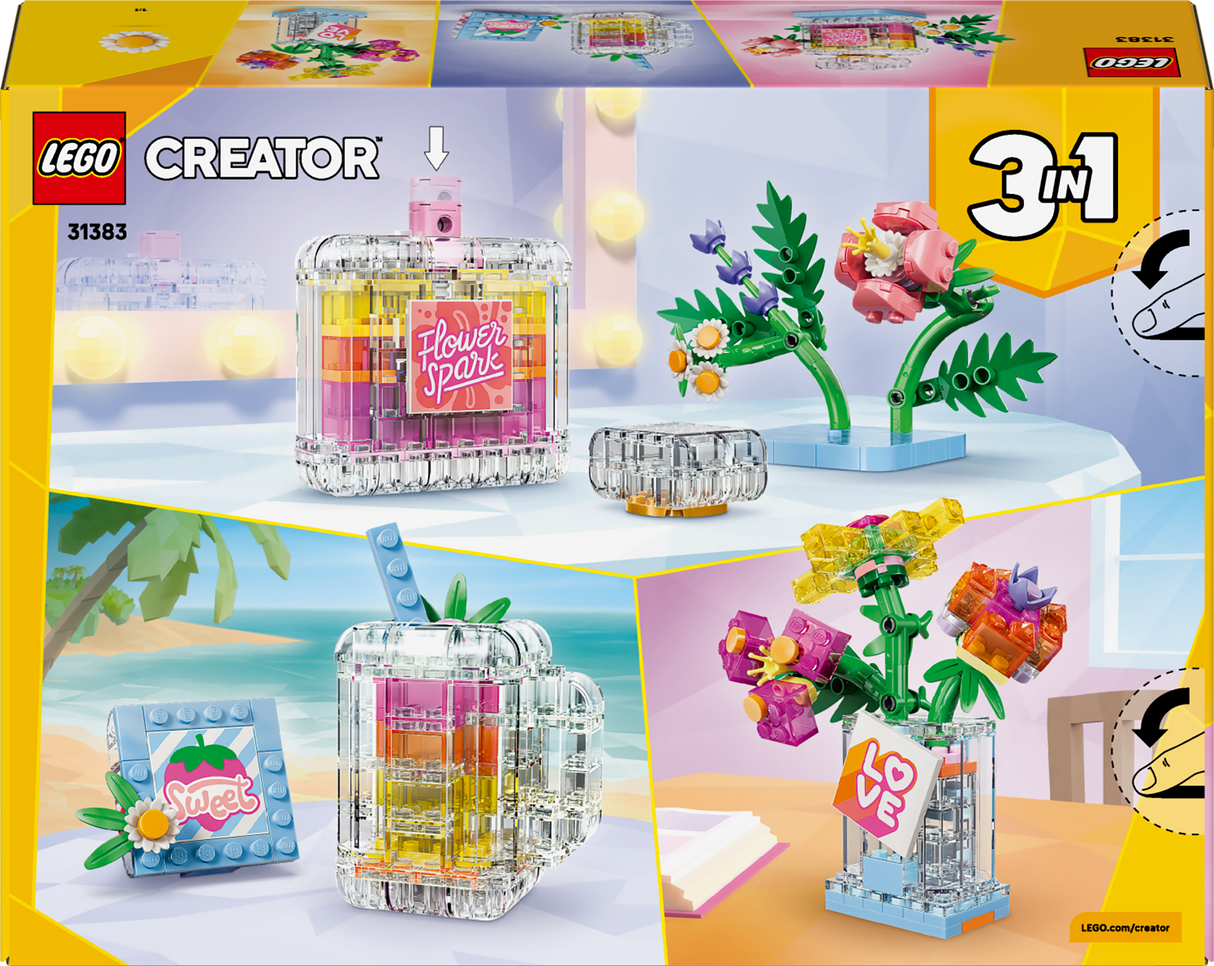 LEGO Creator Floral Decor Perfume Bottle 31383L