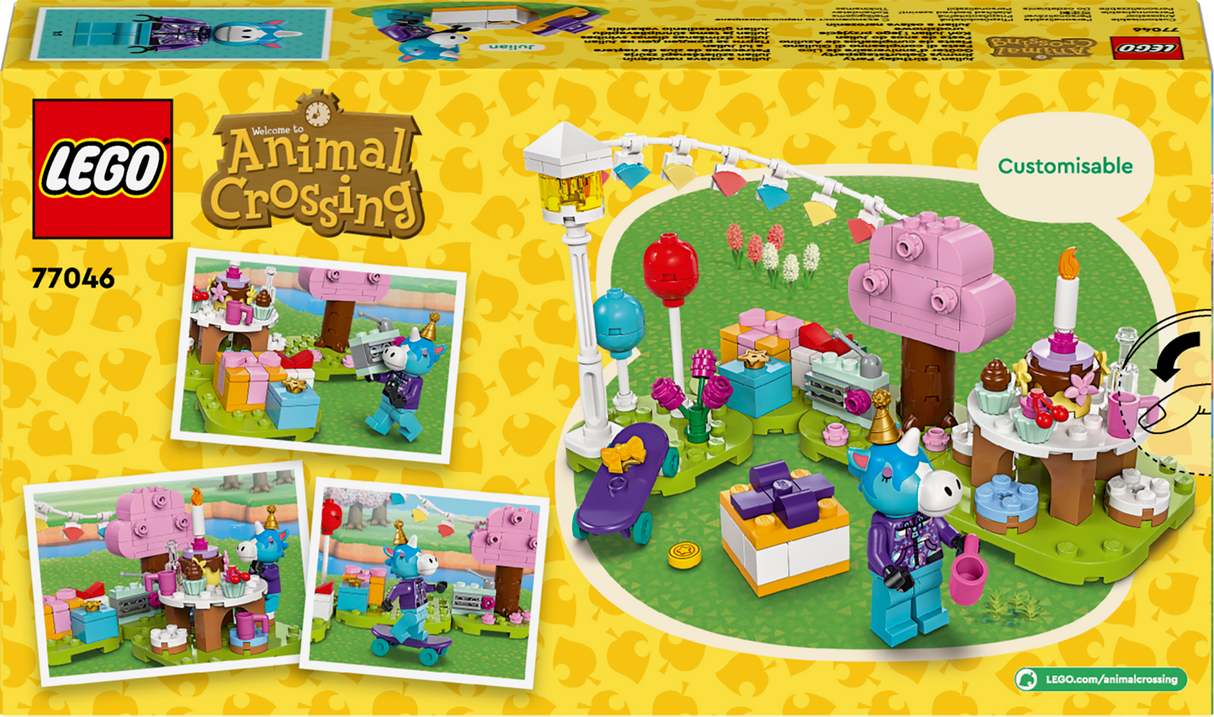 LEGO Animal Crossing Julian's Birthday Party 77046L