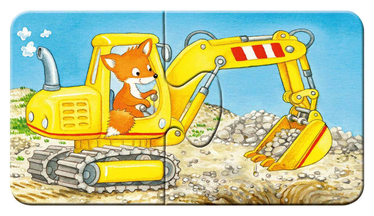 Ravensburger My First Puzzle 9x2 pc Construction 030743V