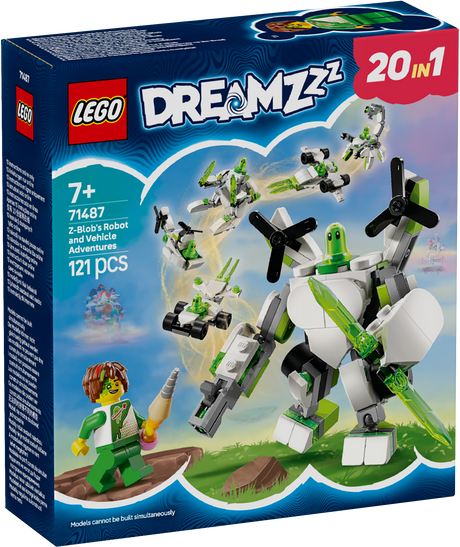 LEGO Dreamzzz Z-Blob's Robot and Vehicle Adventures 71487L