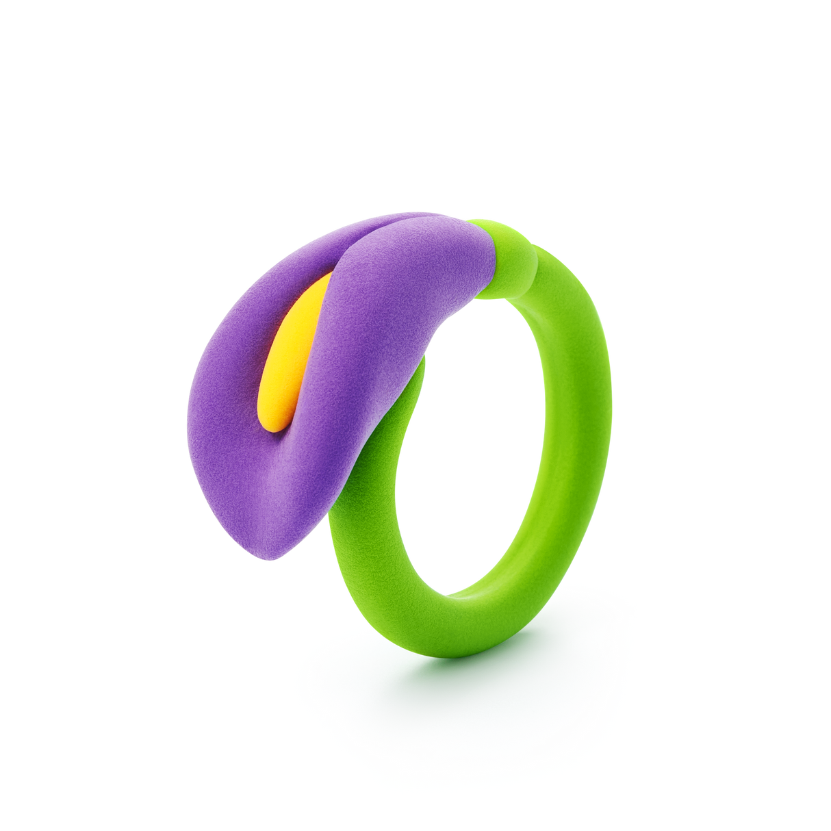 HEY CLAY Modeling Clay Rings Flower  31001E