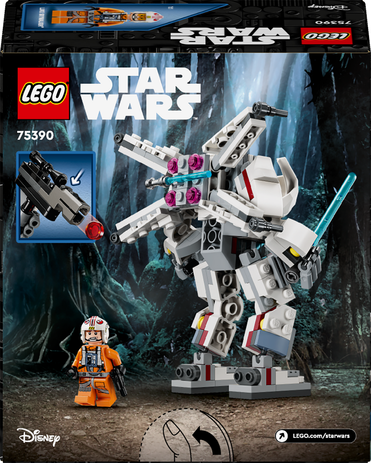 LEGO Star Wars Luke Skywalker X-Wing Mech 75390L