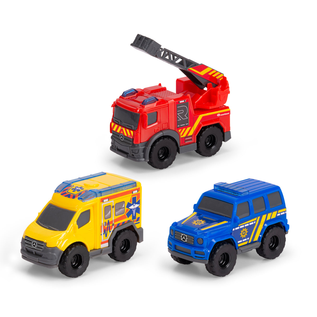 Dickie Toys Micro Rescue Force Set 203712029B