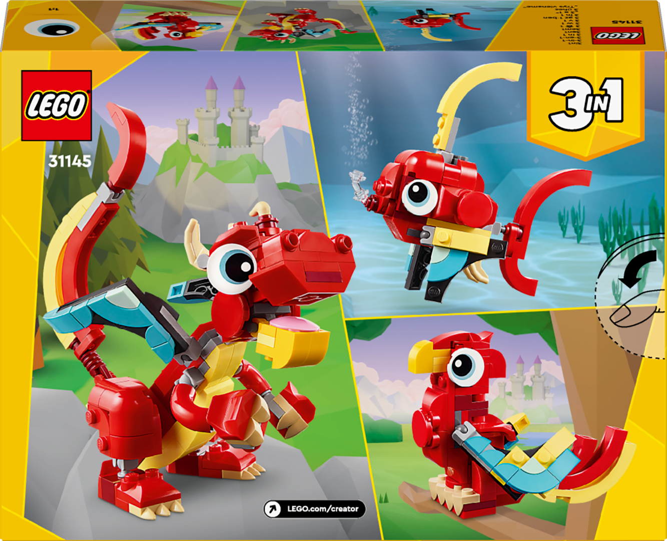 LEGO Creator Red Dragon 31145L