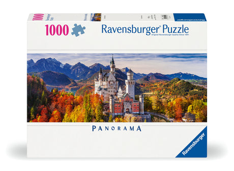 Ravensburger Panorama Puzzle 1000 pc Castle Bavaria 12000445V