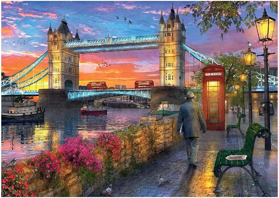 Ravensburger Puzzle 1000 pc Tower Bridge At Sunset
 12000041V
