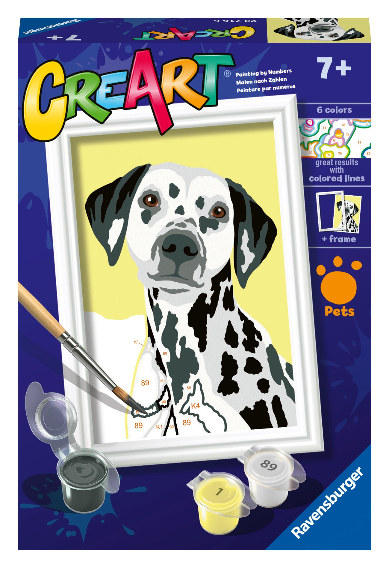 Ravensburger Paint by Numbers Dalmatian 237166V