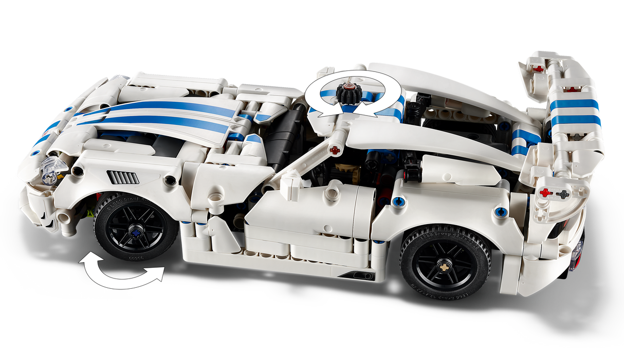 LEGO Technic Dodge Viper GTS-R Sports Car 42234L