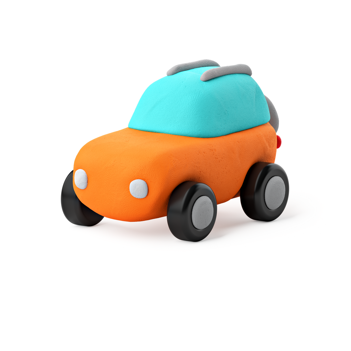 HEY CLAY Modeling Clay Eco Cars with Wheels 60901E