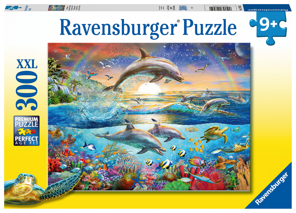 Ravensburger  Puzzle 300 pc Dolphin Paradise 128952V