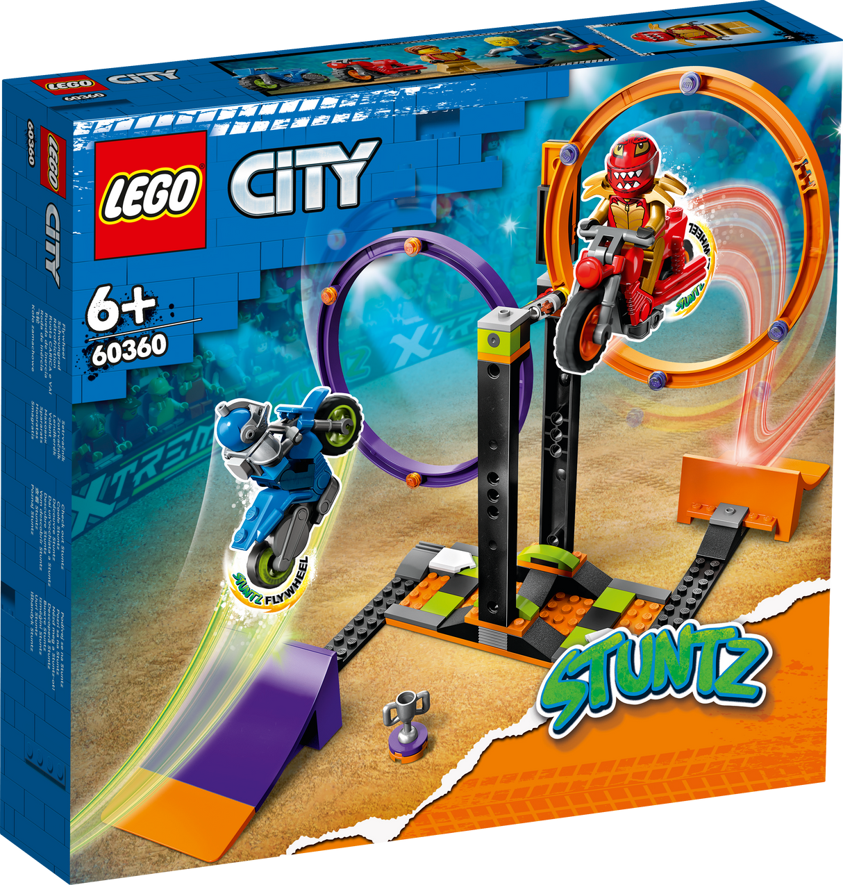 LEGO City Spinning Stunt Challenge 60360L