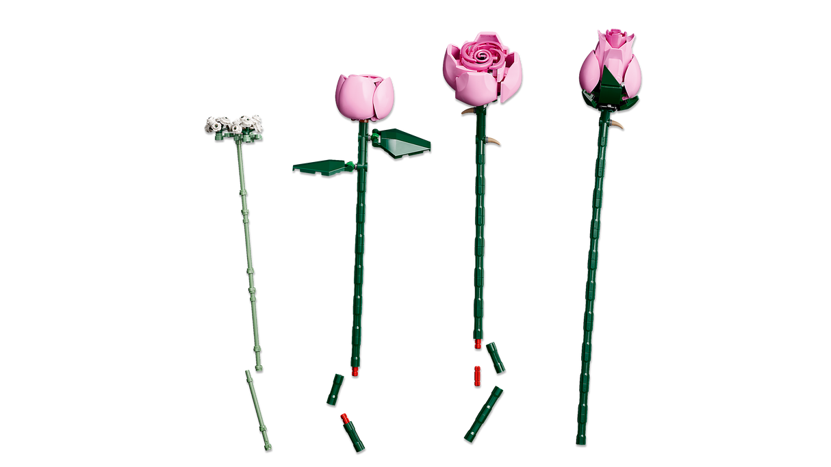 LEGO Botanical Bouquet of Pink Roses 10374L