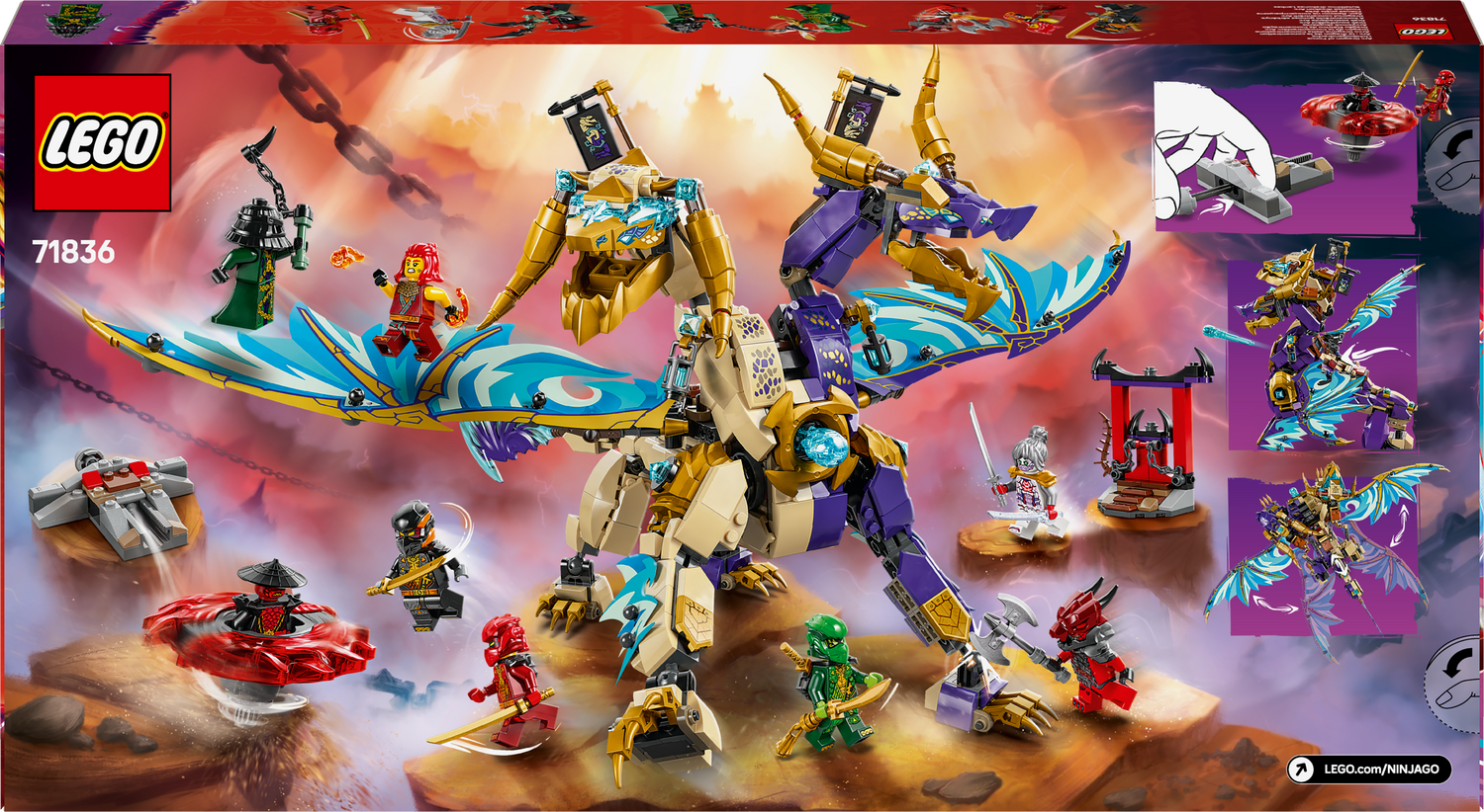 LEGO Ninjago Arc Dragon of Focus 71836L