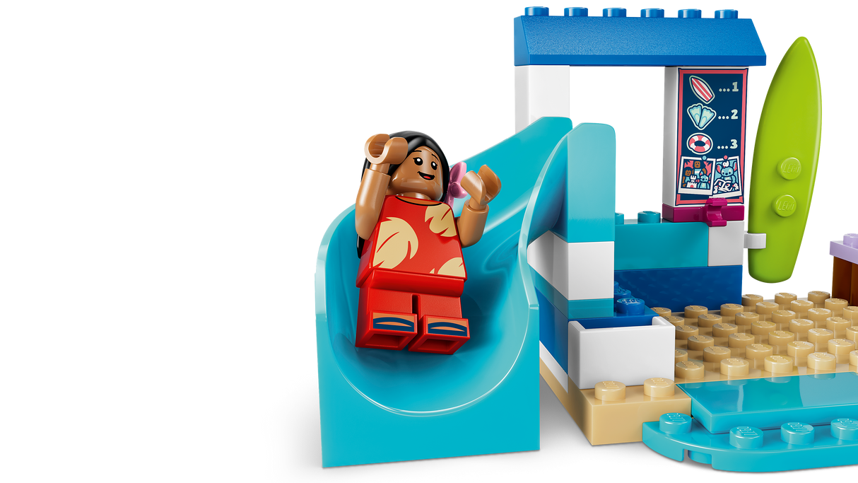 LEGO Disney Beach Fun with Lilo & Stitch 43280L
