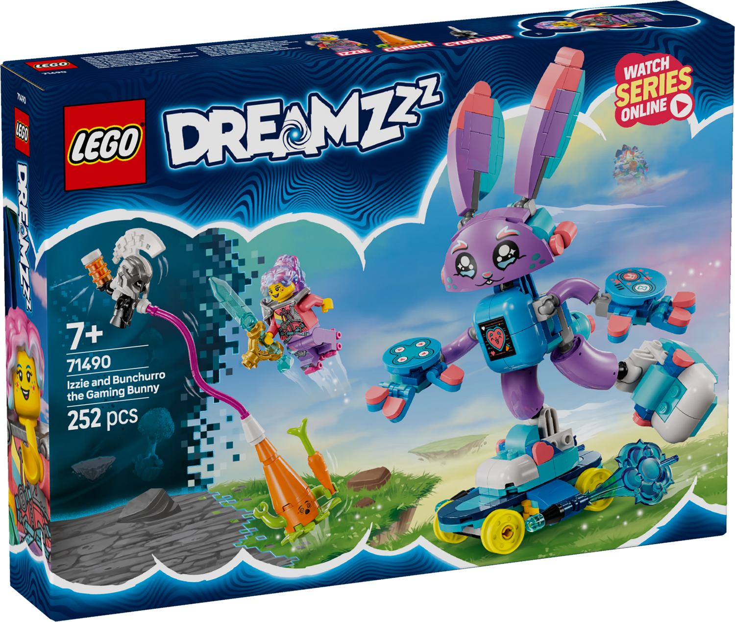 LEGO Dreamzzz Izzie and Bunchurro the Gaming Bunny 71490L