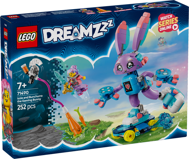 LEGO Dreamzzz Izzie and Bunchurro the Gaming Bunny 71490L