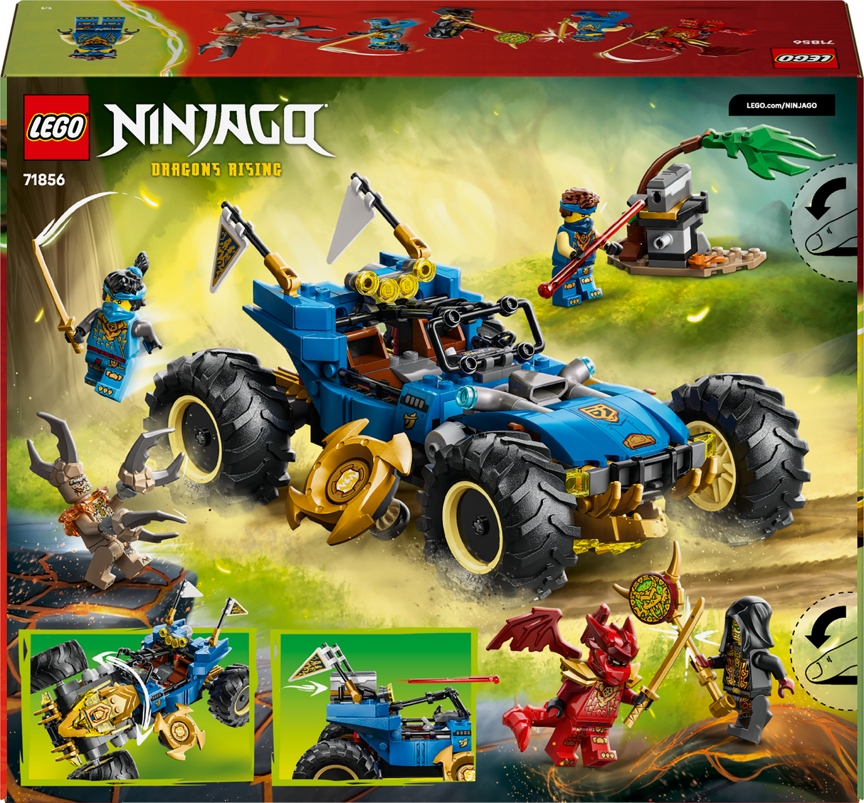 LEGO Ninjago Jay's Transforming Car 71856L