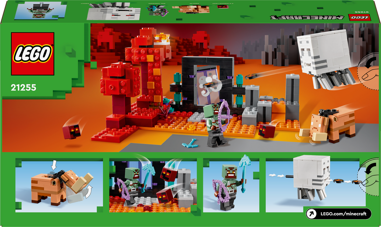 LEGO Minecraft The Nether Portal Ambush 21255L