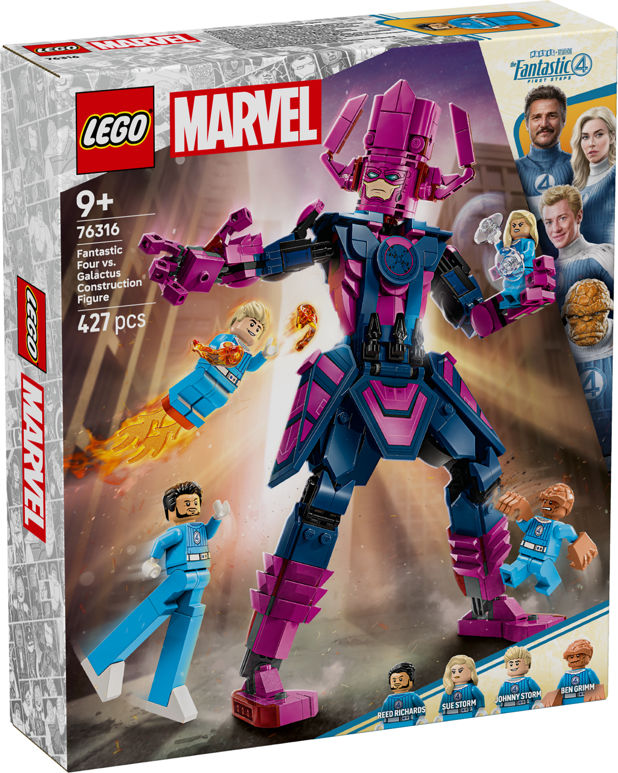 LEGO Marvel Fantastic Four vs. Galactus Construction Figure 76316L