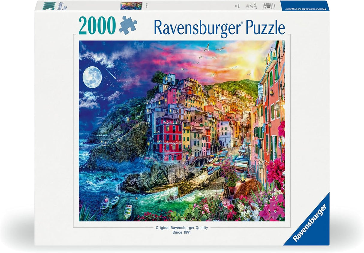 Ravensburger Puzzle 2000 pc Colorful Cinque Terre 12000803V