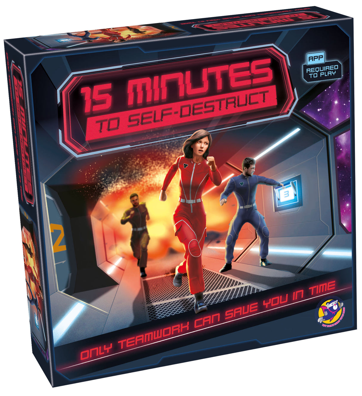 Tactic Board Game 15 Minutes of Self-Destruct 56727T