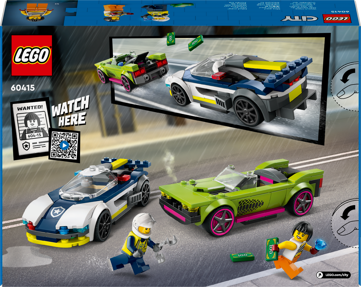 LEGO City Police Car and Muscle Car Chase 60415L