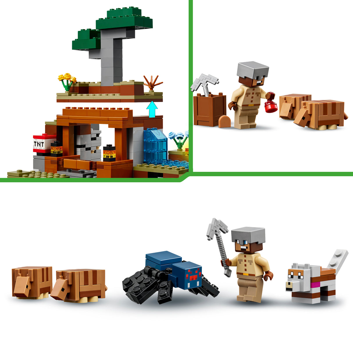 LEGO Minecraft The Armadillo Mine Expedition 21269L