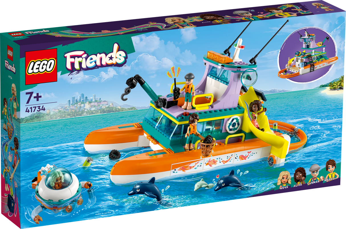 LEGO Friends Sea Rescue Boat 41734L