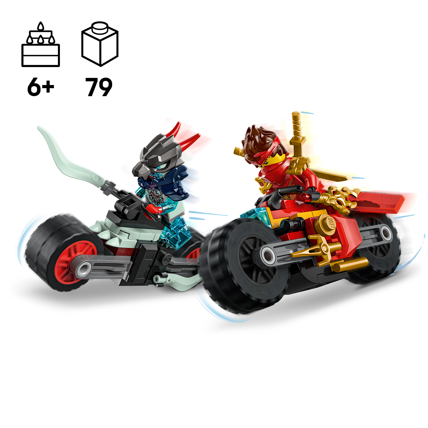 LEGO Ninjago Kai's Motorcycle Speed Race 71838L