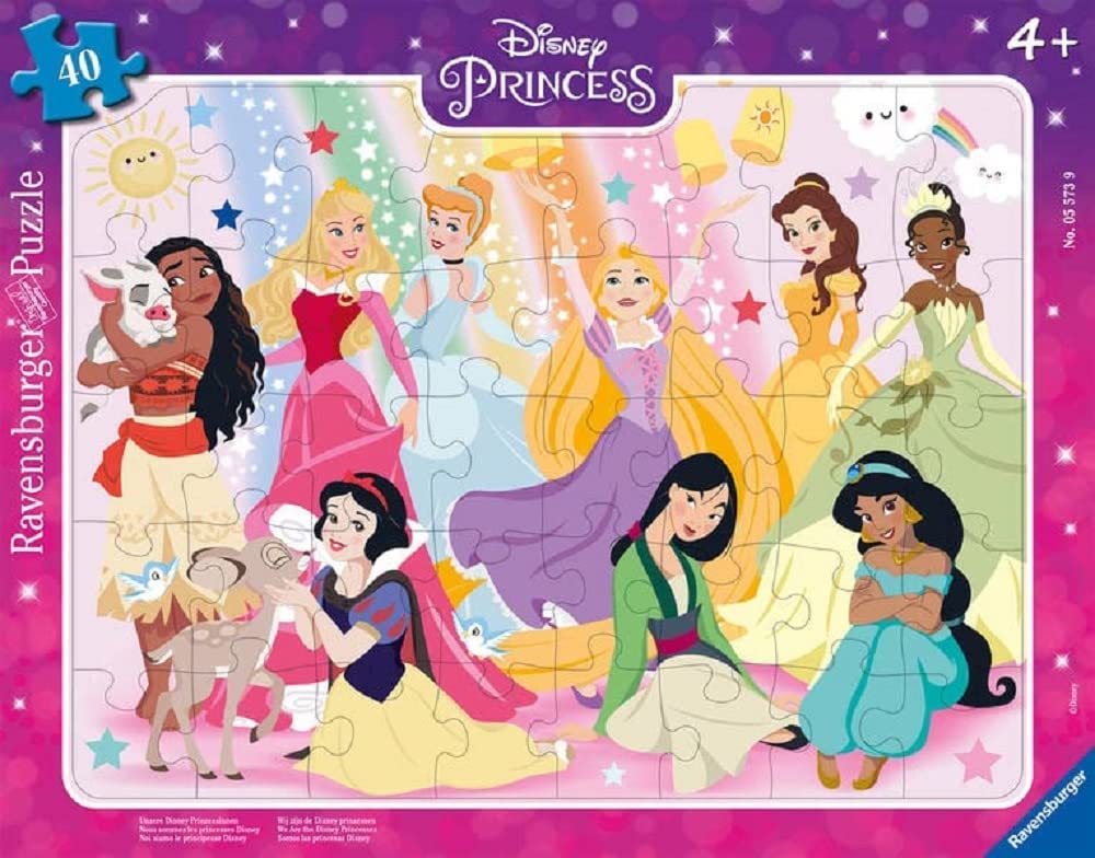 Ravensburger Frame Puzzle 40 pc Our Disney Princesses 055739V