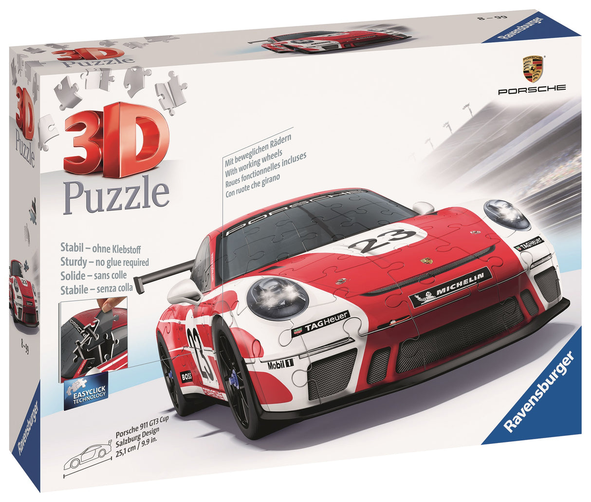 Ravensburger 3D Puzzle Porsche 911 115587V