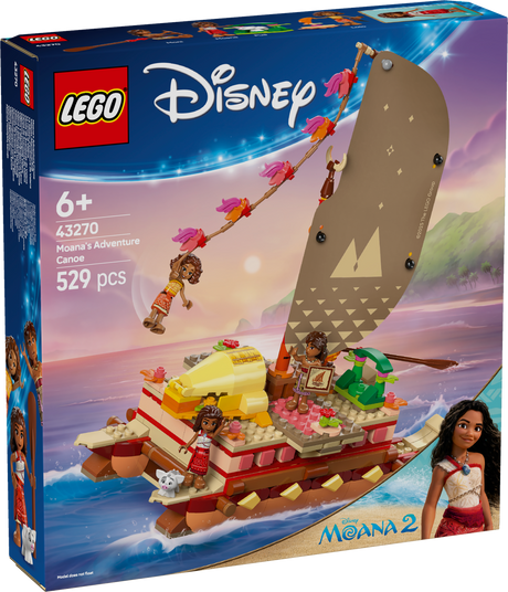 LEGO Disney Princess Moana's Adventure Canoe 43270L
